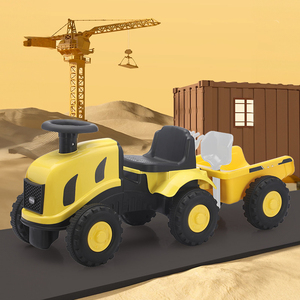 Nouveau <span class=keywords><strong>Tracteur</strong></span> <span class=keywords><strong>Jouet</strong></span> Géant en Plastique avec Seau, Véhicule de Construction Porteur à Batterie, Pelle, Certifié 3C, pour Enfants de 1 à 4 Ans - Product Image 6