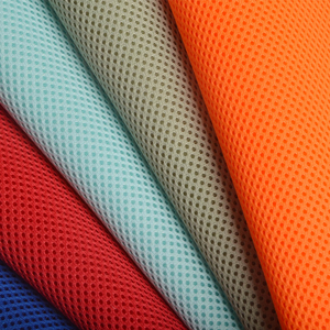 En stock – Tissu maillé 3D respirant 100 % polyester 290 GSM 150D pour sièges de voiture, de moto, sacs et accessoires - Product Image 1