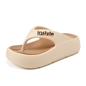 Tongs pour femmes Guru, semelle épaisse, rehaussantes, antidérapantes, respirantes, confortables, sandales de plage, blanc, rose, noir, kaki, vert - Product Image 5