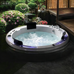 Jacuzzi de hidromasaje Whirlpool de fábrica a <span class=keywords><strong>precio</strong></span> más económico, bañera empotrable con surf de agua, bañera de hidromasaje <span class=keywords><strong>Yacuzzi</strong></span> - Product Image 3