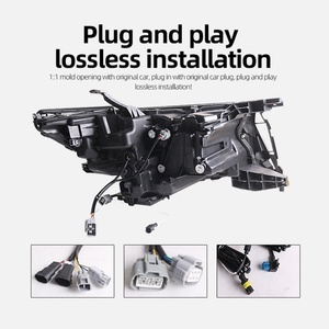 Sanvi Car Styling for Toyota Prado Headlights 2018 Land Cruiser Prado Led Headlight Drl All Led <b>Light</b> Source <b>Accessories</b> - Product Image 3