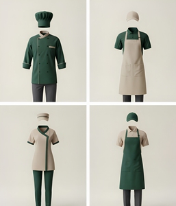 Nuevo Uniforme de Chef con Logotipo Impreso, Transpirable, de Punto Dobby, Poliéster/Spandex, Manga Corta, para Uso en Restaurantes, de Alta Gama - Product Image 2