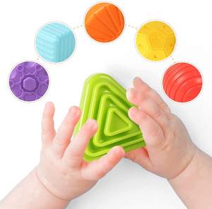Baby Montessori giocattoli per attività sensoriali bambino Inny Bin forma sensoriale Sorter cubo giocattolo per <span class=keywords><strong>1</strong></span> <span class=keywords><strong>anno</strong></span> bambino ragazza <span class=keywords><strong>regali</strong></span> - Product Image 5