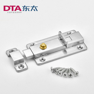 Dta Stainless Steel Door Bolt 2 3 4 Inch Spring <b>Latch</b> Manual <b>Lock</b> With Easy Installation For Door Window - Product Image 3