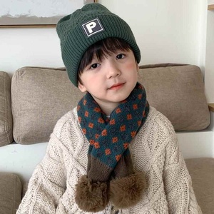 <span class=keywords><strong>Bufanda</strong></span> Corta de Secado Rápido para Otoño e Invierno 2024, <span class=keywords><strong>Cuello</strong></span> de Piel, Tejido Cruzado, Protección para el <span class=keywords><strong>Cuello</strong></span> de Lana, para Bebé Niño - Product Image 1