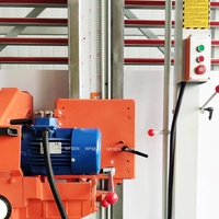 Scie à cadre verticale de précision WFSEN, scie à table coulissante, équipement d'usine de travail du bois, dispositif de protection de sécurité, moteur