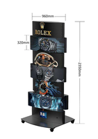 Schermo LED 3D a cubo personalizzato ad alta risoluzione P2.5mm, display LED rotante a colori, lettore multimediale automatico per video wall LED
