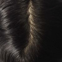 Sistema de Reemplazo Capilar Newtimes N6, Tupé de Cabello Humano para Hombre con Encaje Francés, Laterales y Parte Trasera de PU