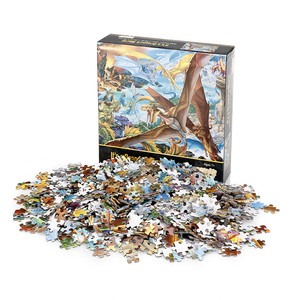 Câu Đố <span class=keywords><strong>t</strong></span>ùy chỉnh 100 mảnh đó là mộ<span class=keywords><strong>t</strong></span> con <span class=keywords><strong>r</strong></span>ồng Thế Giới rompecabeza de kéo N de 1000 piezas rompecavezas de guerreros - Product Image 1