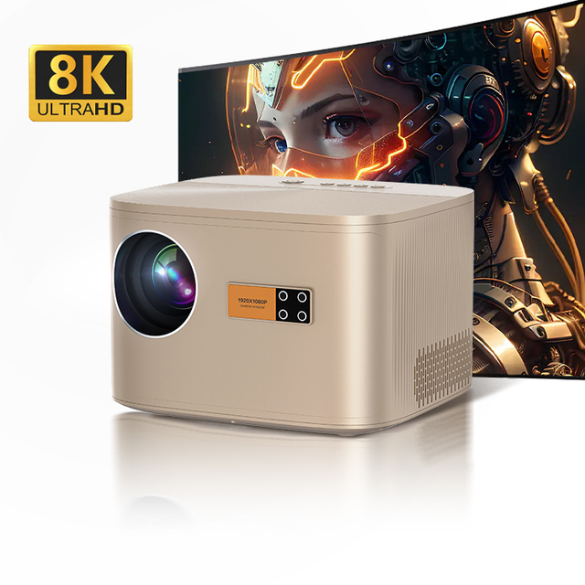 Oem Pico Home Cinema Digital Android Led Projecteur Mini Pocket Proyector Native 1080P Full Hd Wifi 4K Projector for Smartphones