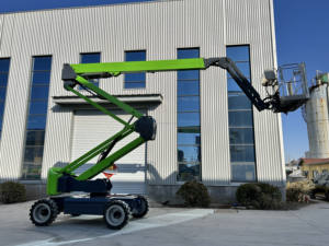 Nacelle é<span class=keywords><strong>l</strong></span>évatrice automotrice télescopique articulée électrique sur chenilles de 22 m pour travaux en hauteur - Product Image 3