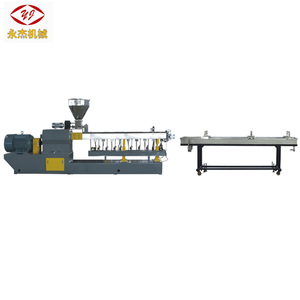 Lab Scale Twin Screw Extruder With Recycled Pet Granules Core Components Including Motor Gearbox PLC - Product Image 6