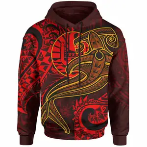 Drop Shipping Products 2023 Tahiti Hoodie Reggae Shark Polynesian Tattoo Designer Long Sleeve Sweatshirt Fashion Fall Pullover