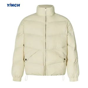Productos de Invierno LAYENNE, Chaqueta Acolchada Gruesa de Invierno, Chaqueta Impermeable de Piel Sintética con Cuello Alto y Plumón de Pato - Product Image 1
