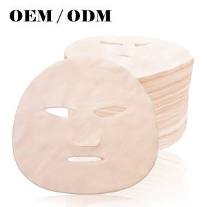 วัสดุทำแผ่นมาส์กหน้าแบบกระดาษ ผ้าไม่ทอแบบสปันเลซ ย่อยสลายได้ ผลิตจากเส้นใยสีสันสดใส ด้วยสารสกัดจากต้นซากุระเกาหลี รุ่น Y181 - Product Image 1