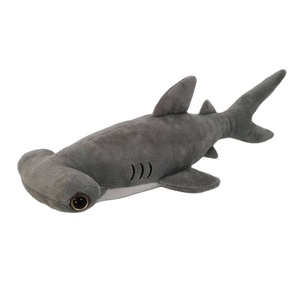 Dễ thương thực tế cá mập búp bê búp bê ném gối sang trọng sphyrnidae Hammerhead cá mập tùy chỉnh đồ chơi trẻ em - Product Image 1