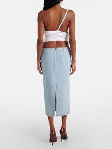 2025 nuevo vestido Midi vaquero informal para mujer Y2K Primavera Verano desgastado aspecto lavado flores tridimensionales naturales para otoño - Product Image 3