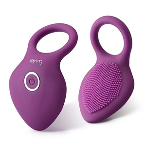Anneau de pénis vibrant Clitoris stimulateur G Spot jouets sexuels pour Couple <span class=keywords><strong>Vibro</strong></span> retard lécher <span class=keywords><strong>vagin</strong></span> orgasme serrure manchon fin vibrateur - Product Image 6