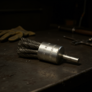 Cepillo frontal trenzado Ttake de 6 mm de acero inoxidable, 20000 Giri Min - Product Image 3