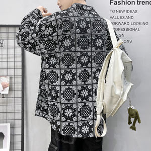 Chaqueta americana para hombre, diseño de primavera y otoño, estampado completo de flores de caju, estilo informal, holgada, cómoda para el día a día - Product Image 2