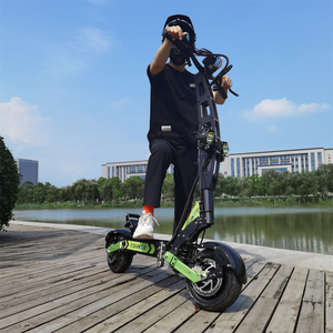Patinete Eléctrico Geofought de Dos Ruedas, 11 Pulgadas, 60V, 6000W, Motor Dual, Arranque NFC, 60-120KM de Autonomía, Plegable, para Adultos - Product Image 6