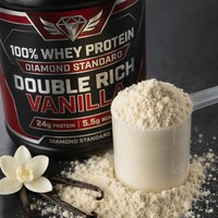 Poudre de Protéine de Lactosérum OEM ODM Saveur Vanille Riche 24g Protéines BCAA 29 Portions Soutien Musculaire Adultes Vente en Gros