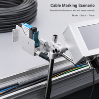 Codeur à jet d'encre T210E TIJ avec écran tactile et support réglable pour lignes de production