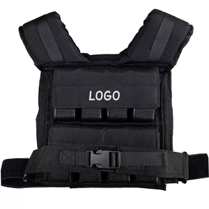 CZFIT Factory Customize Sport Oxford Cloth Weight Vest Adjustable 10KG 20KG 30KG Iron Blocks <b>Strength</b> <b>Training</b> Vest - Product Image 6