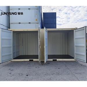 ตู้คอนเทนเนอร์ขนส่งสินค้าแห้งแบบ High Cube ขนาด 20 ฟุต ลดราคาพิเศษ ประตูด้านข้าง 2 บาน ผลิตจากเหล็กคุณภาพสูง ความจุ 37.4 คิว - Product Image 1