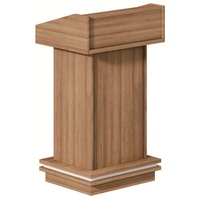 Liyu - Personalización al por Mayor de Podios de Madera de Estilo Moderno, Atril de Piso para Conferencias