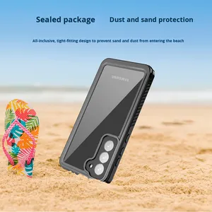 Coque de Téléphone Étui Armor 360 à <span class=keywords><strong>Protection</strong></span> Intégrale Antichoc et Étanche en PC Dur <span class=keywords><strong>pour</strong></span> <span class=keywords><strong>Samsung</strong></span> <span class=keywords><strong>S21</strong></span> S22 S23 S24 S24 S25 Plus Ultra – Vente en Gros - Product Image 2