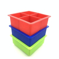 Bac à glaçons en silicone de qualité alimentaire, écologique, facile à utiliser, pour la fabrication maison, compatible congélateur, pour whisky et glaçons sphériques