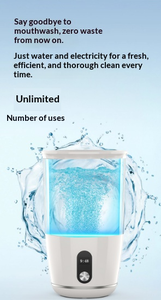 جهاز YenvQee المتميز للعناية بالفم بتقنية الأوزون، لاسلكي ومقاوم للماء، أداة أسنان عالية الكفاءة لتبييض الأسنان - Product Image 3