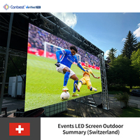 Mur vidéo LED extérieur Canbest RV 4000 nit P3.9 P3.91, écran LED 3.91 mm, panneau LED étanche pour scène, affichage LED pour concert
