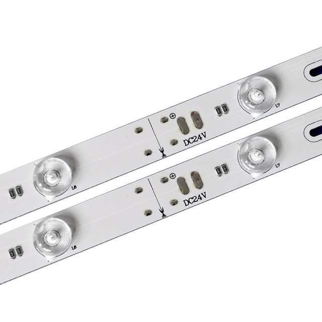 2021 Latest 12V 24V SMD3030 Edge Emitting IP65 LED Strip Light Bar 6000K Daylight Aluminum Profile for Sports Stadiums