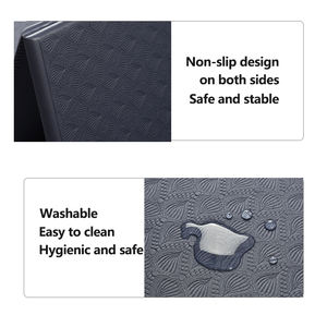 Tapete de Yoga Plegable de 6mm con Logotipo Personalizado para Pilates en Casa, Tapete de Yoga de TPE de Alta Calidad - Product Image 4