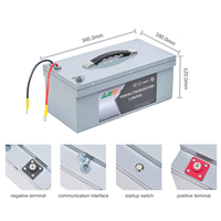 Batteria al Litio Personalizzabile Impermeabile IP67 48v 72v 200ah per Mini Caricatore, Carrello Elevatore, Triciclo, 48V 400AH Lifepo4