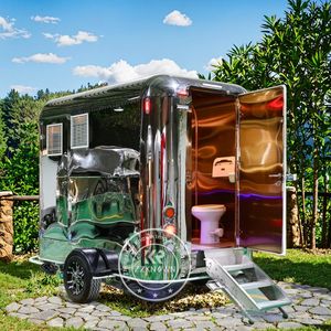 Conteneurs maritimes modifiés de 20 et 40 pieds, préfabriqués contemporains, pour restaurant pop-up et restauration mobile, avec optimisation de l'espace - Product Image 4