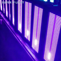 Lumière stroboscopique LED blanche RGB avec boîtier métallique, 1~30Hz, flash, gradation 32 bits, DMX512 RDM, lampe à effet de scène pour boîte de nuit
