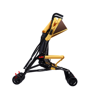 Poussette légère pliable avec auvent, poussette parapluie à personnage, poussette légère de voyage pour bébé <span class=keywords><strong>Bambi</strong></span> - Product Image 2