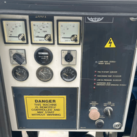 Groupe électrogène diesel silencieux P30E d'occasion 23,9 kW 50Hz triphasé à faible bruit, bien entretenu pour utilisation sur chantier
