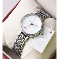 Montre-bracelet à quartz pour femme, modèle senior, tendance, avec diamants
