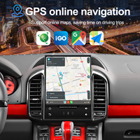 Radio multimedia para coche Navihua con nuevo diseño, pantalla de 12.1'', Android, Carplay, DSP, GPS y reproductor estéreo para Porsche Cayenne 2011-2017