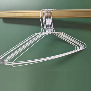 Vente en gros d'usine, cintres en métal blanc antidérapants, cintres en fil <span class=keywords><strong>de</strong></span> fer bon marché, robustes, gain <span class=keywords><strong>de</strong></span> place, rangement pour <span class=keywords><strong>cuisine</strong></span> et armoire - Product Image 1