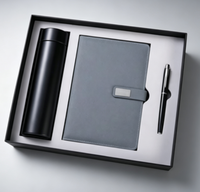 Coffret Cadeau Carnet 2026 – Agenda de Luxe et Carnet de Haute Qualité A5 – Ensemble Journal Personnalisable avec Impression de Logo et Stylo