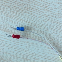 Offre Spéciale l'industrie J type thermocouple capteur de température sonde 5mm * 50mm 2m en métal-câble blindé