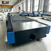 NJBOST Prix usine Chine 4015 4000*1500mm 1500W 3KW 4000W Machines de découpe laser fibre CNC pour tôles