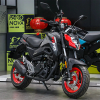 Nouvelle moto ST Baboon 125CC EFI à essence pour hommes, mini moto de rue, fabrication chinoise, ABS, vitesse maximale >80 km/h