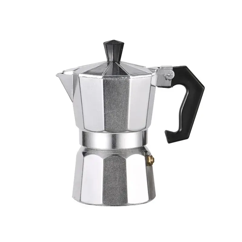 2024 promosyon Mixpresso alüminyum stove soba kahve makinesi Espresso makinesi Stovetop mükemmel kamp Pot