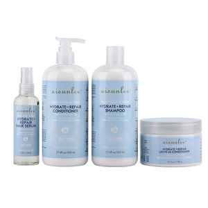 Juego de cuidado del cabello hidratante de suministro de fábrica, champú y acondicionador de yogur de miel <span class=keywords><strong>sin</strong></span> sulfato natural para reparación diaria - Product Image 2